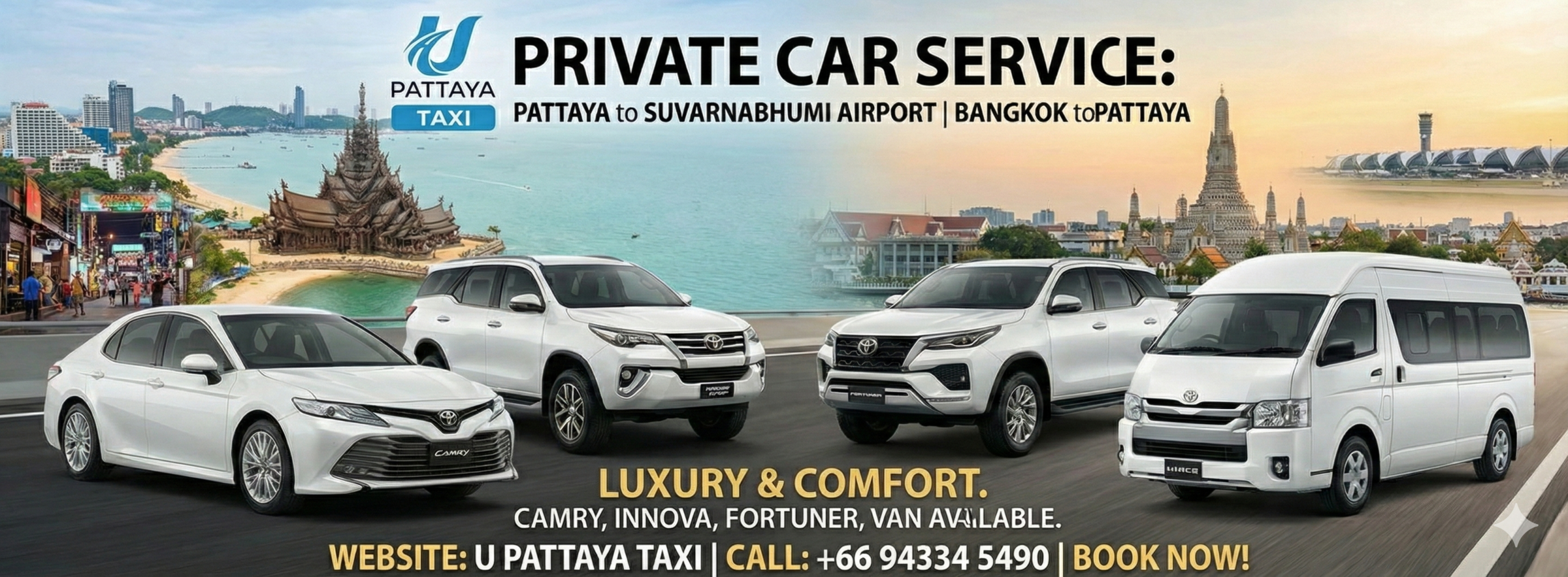 U Pattaya Taxi - Your Reliable Taxi Service